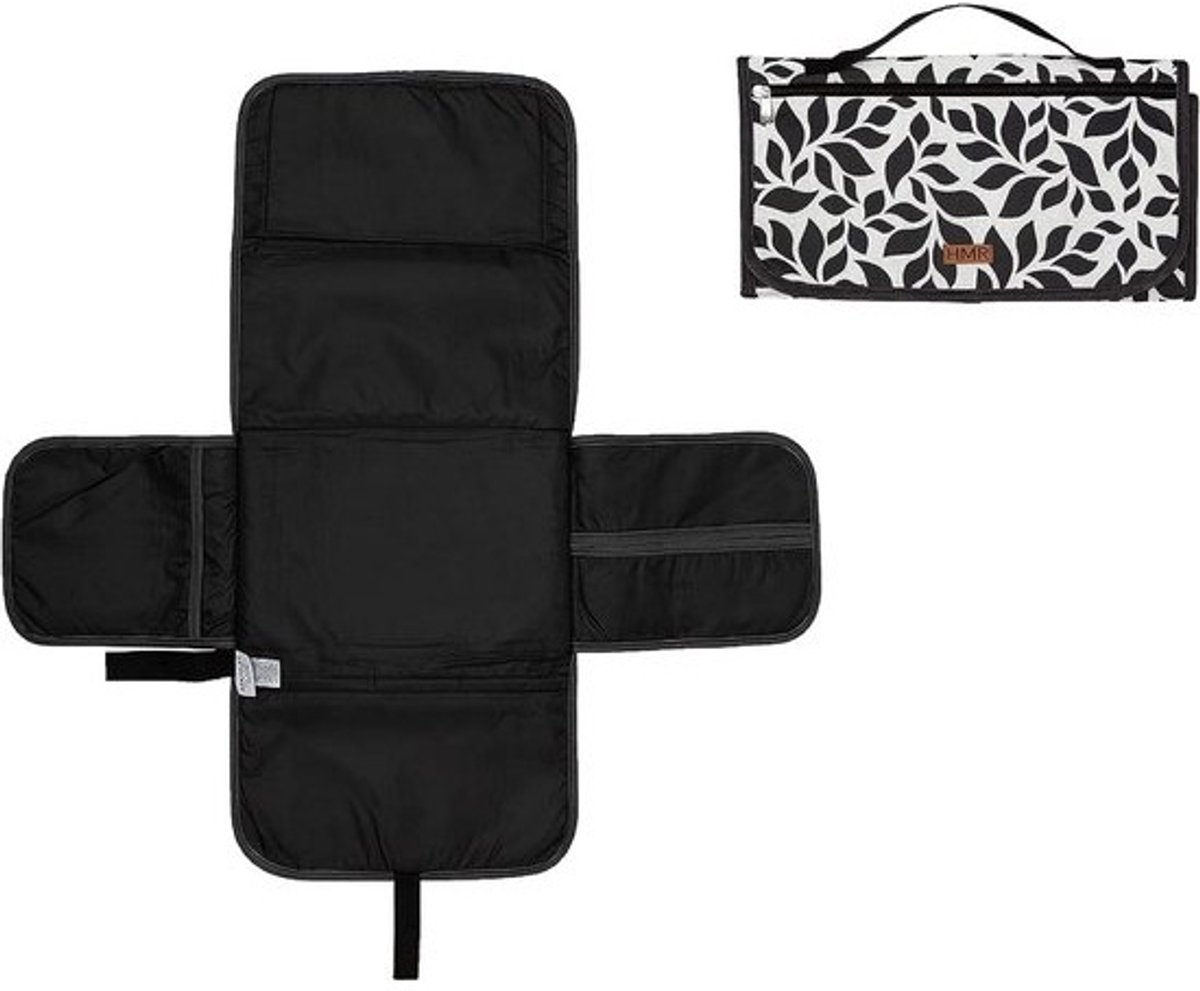 Draagbare Luiertas Organizer met Aankleedkussen en Make-up Tas - 3in1 Baby Verschoningsmat voor Onderweg