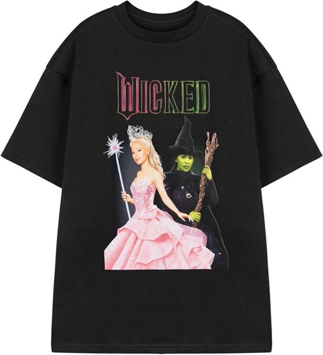 Grafische Dames T-Shirt met Iconische Filmfiguren | Casual Kleding met Ronde Hals