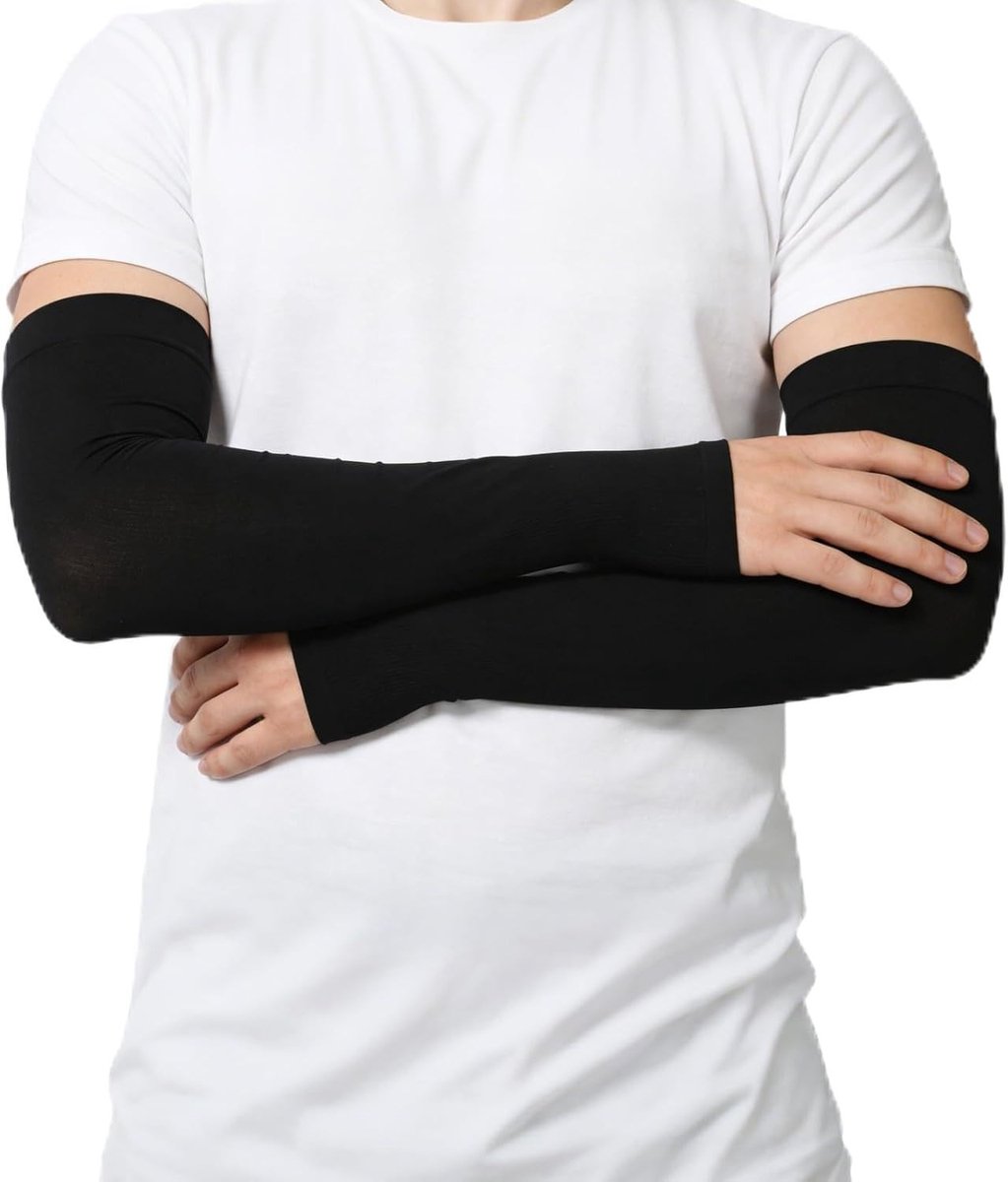 Arm Guards met Koelende Effect en Compressie, UV-Bescherming voor Training en Buitenactiviteiten in de Zomer