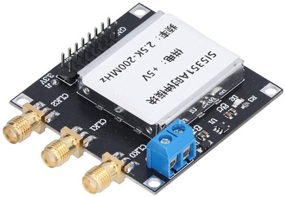Signaalgenerator Klok - Digitale Module - Signaal Genereren - Breed Frequentiebereik - 8x5x2 cm
