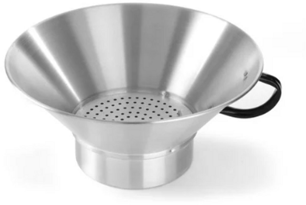BARSA - Aluminium Frituurvergiet, Vaste Bodem, ø400x(H)170mm