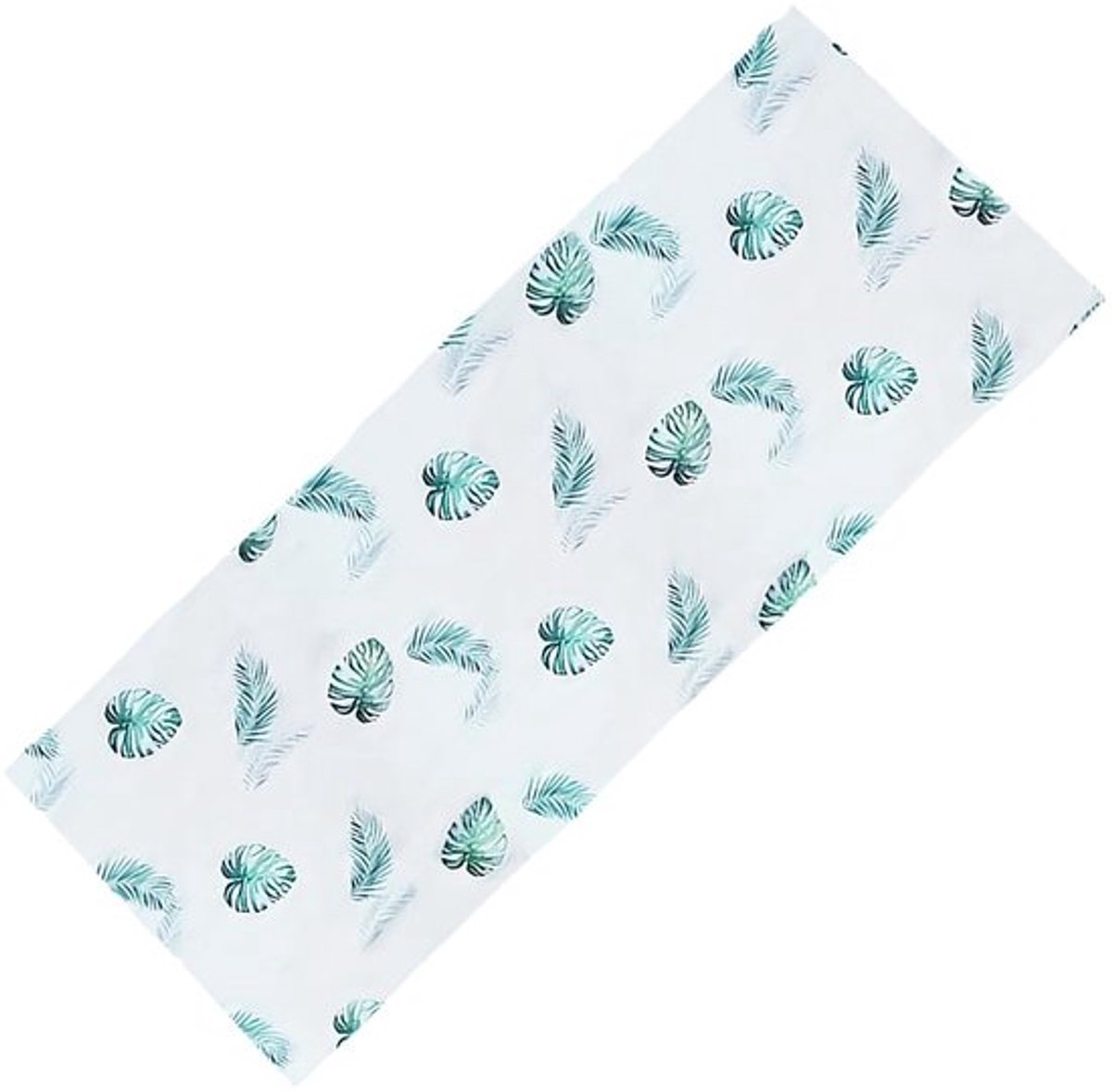 Vervangende strandstoel van canvas 435 x 1116 mm voor ligstoel in groen blad Oxford-stof zonnebed voor tuin en opvouwbare stoelen