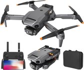 Livista P8 Drone Zwart - Mini Drone voor Binnen & Buiten - Drone met dubbele camera - Obstakelontwijking - Inclusief opbergtas en 2 Batterijen - Geschikt voor kinderen en volwassenen