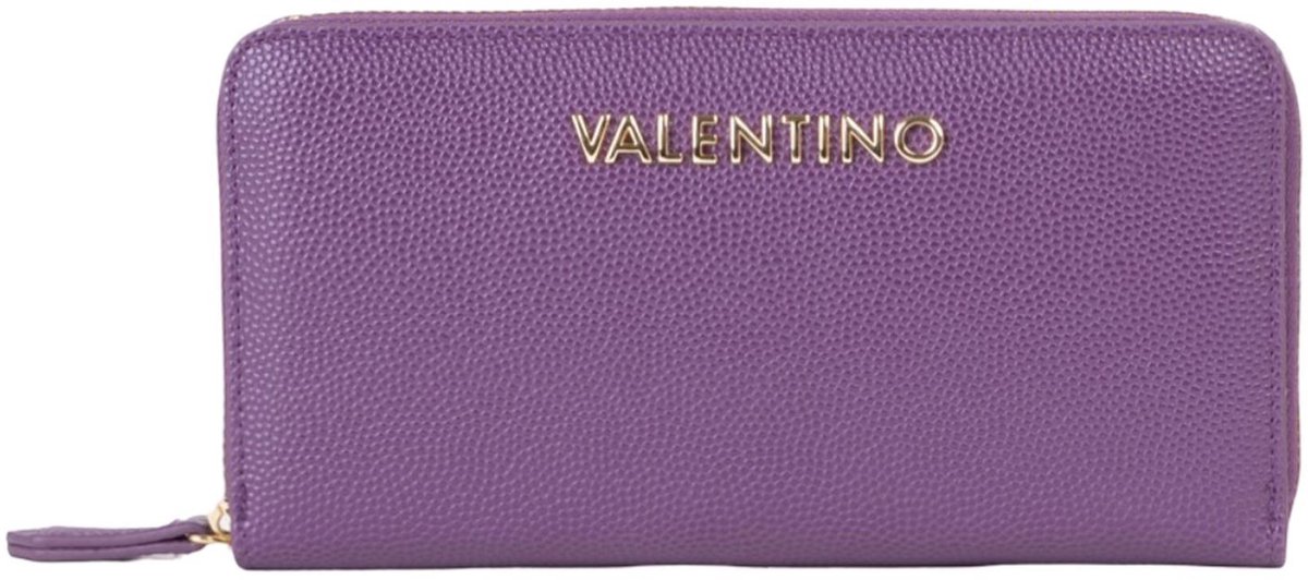 VALENTINO portemonnee Divina Zip Around Wallet Viola paars