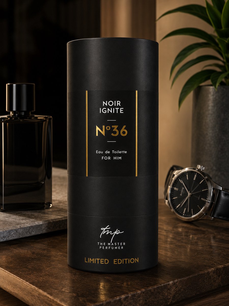 The Master Perfumer Noir Ignite N°36 Eau de Toilette For Him 50 ml Limited Edition Herenparfum