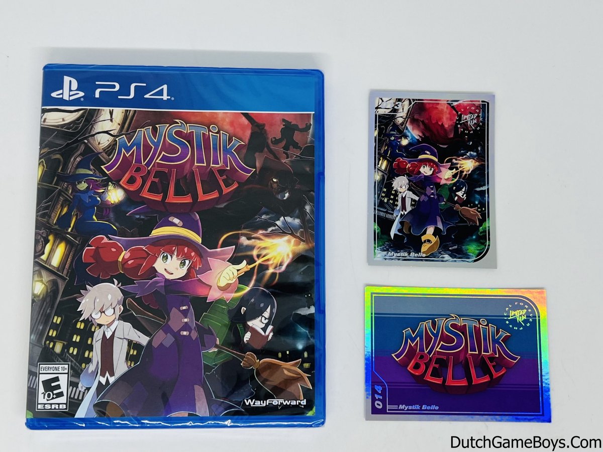Playstation 4 / PS4 - Mystik Belle - New & Sealed - Limited Run