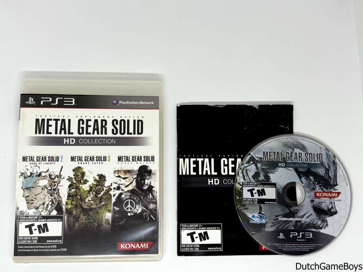 Playstation 3 / PS3 - Metal Gear Solid - HD Collection - USA