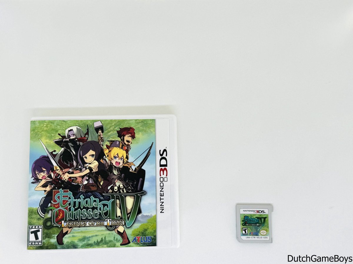 Nintendo 3DS - Etrian Odyssey IV - Legends Of The Titan - USA