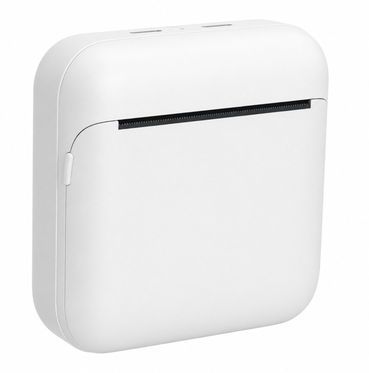BSS® Mini Printer - Fotoprinter - Fotoprinter Voor Smartphone - Labelprinters - 8.5 x 8.5 x 4,0 cm - Wit