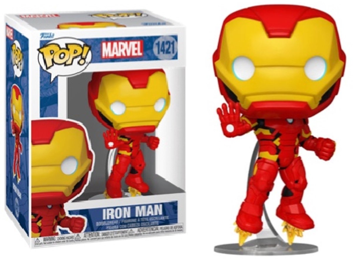 Pop Marvel: Iron Man - Funko Pop #1421 — afbeelding 3