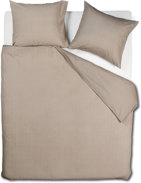 Rivièra Maison Connor dekbedovertrek - Lits-Jumeaux XL - 260 x 200/220 cm - Zand van Riviera Maison — afbeelding 2
