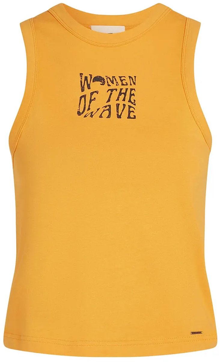 O´neill Wotw Mouwloos T-shirt XL Vrouw Golden Honey