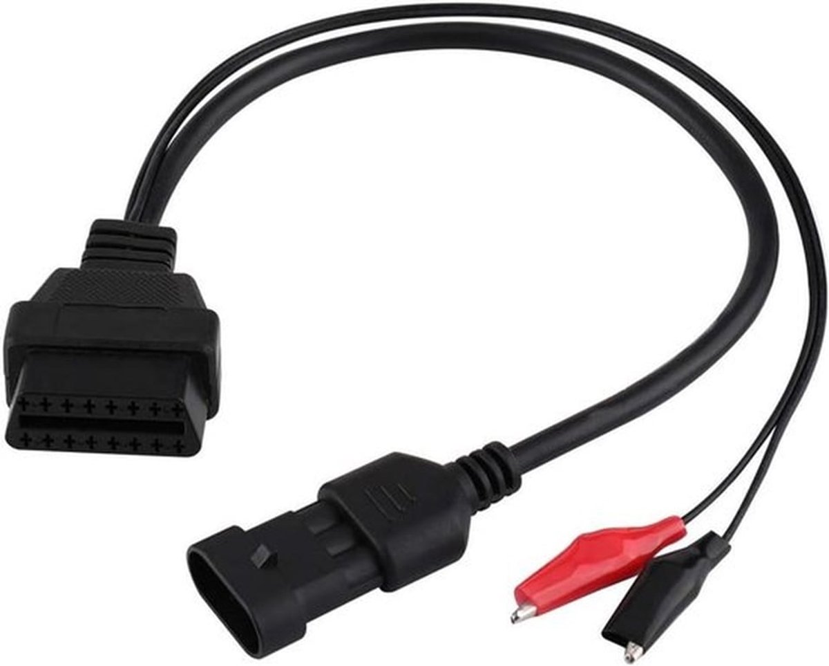 OBD2 Adapter Connector Diagnostische Kabel - 3 Pin naar 16 Pin Adapter