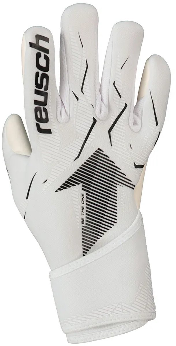 Reusch Fastgrip Advance Junior Keepershandschoenen Wit 4 Kinderen