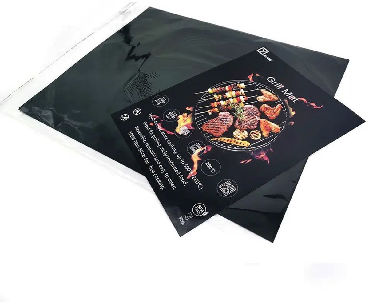Teflon grillmat 3 stuks / 40 x 33 cm, 0,2 mm