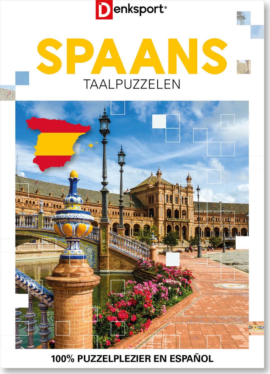 Denksport Spaans Taalpuzzelen puzzelboek, editie 2