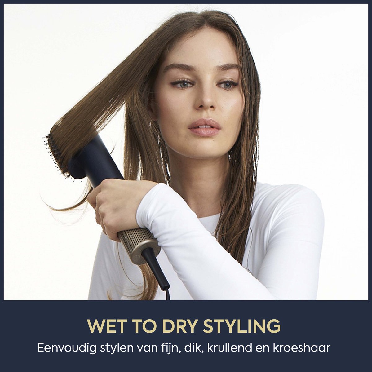BaByliss 3-in-1 Wet to Dry Air Wand AS6550E Föhn - Drogen / - afbeelding 2