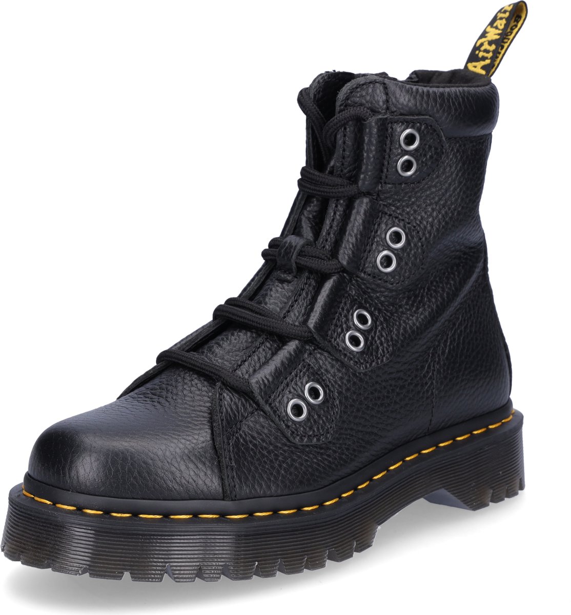 Dr. Martens dames veterlaars zwart