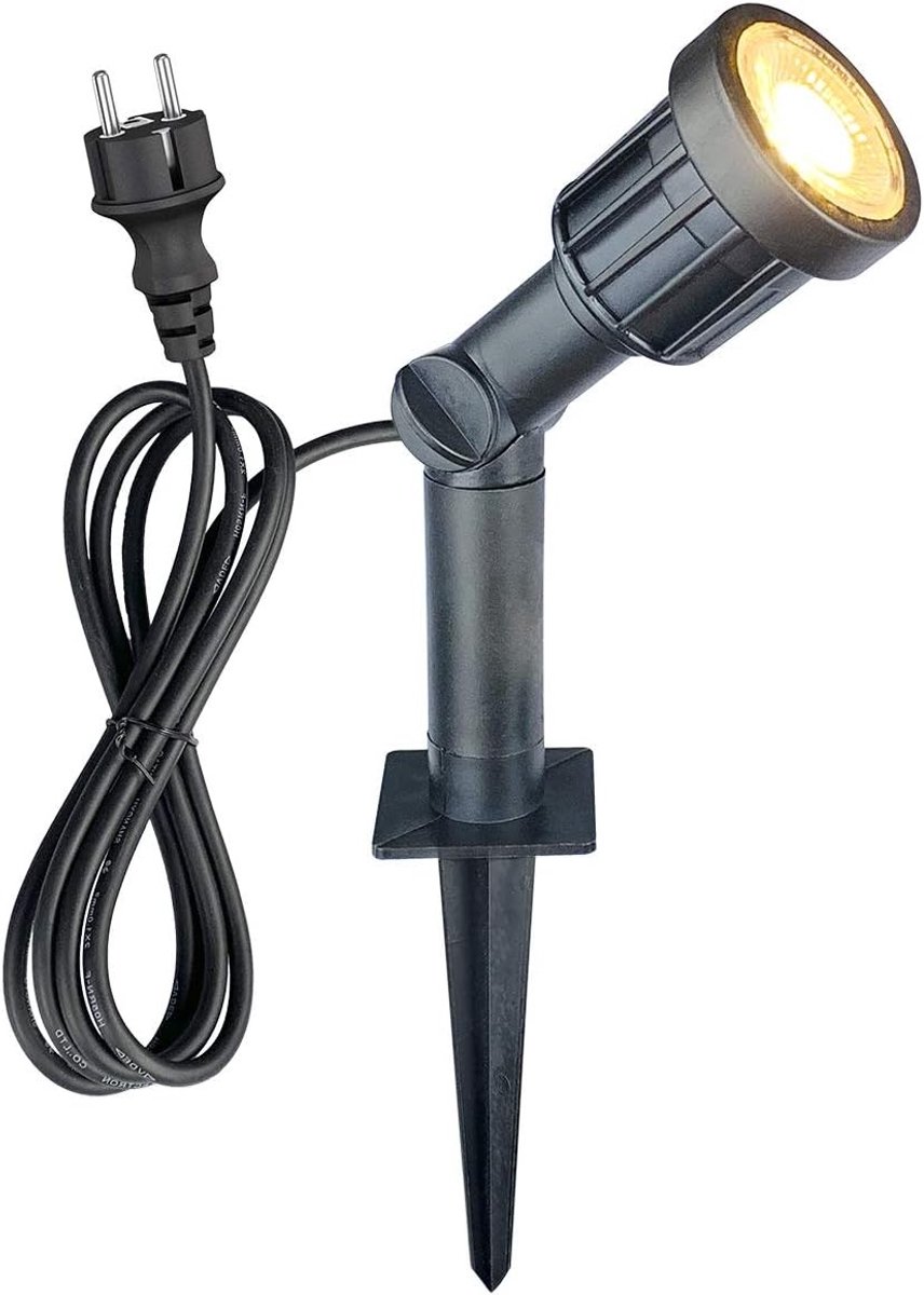 LED Tuinspot - Aluminium - Waterdicht IP65 - Draaibaar - Voor Buitengebruik