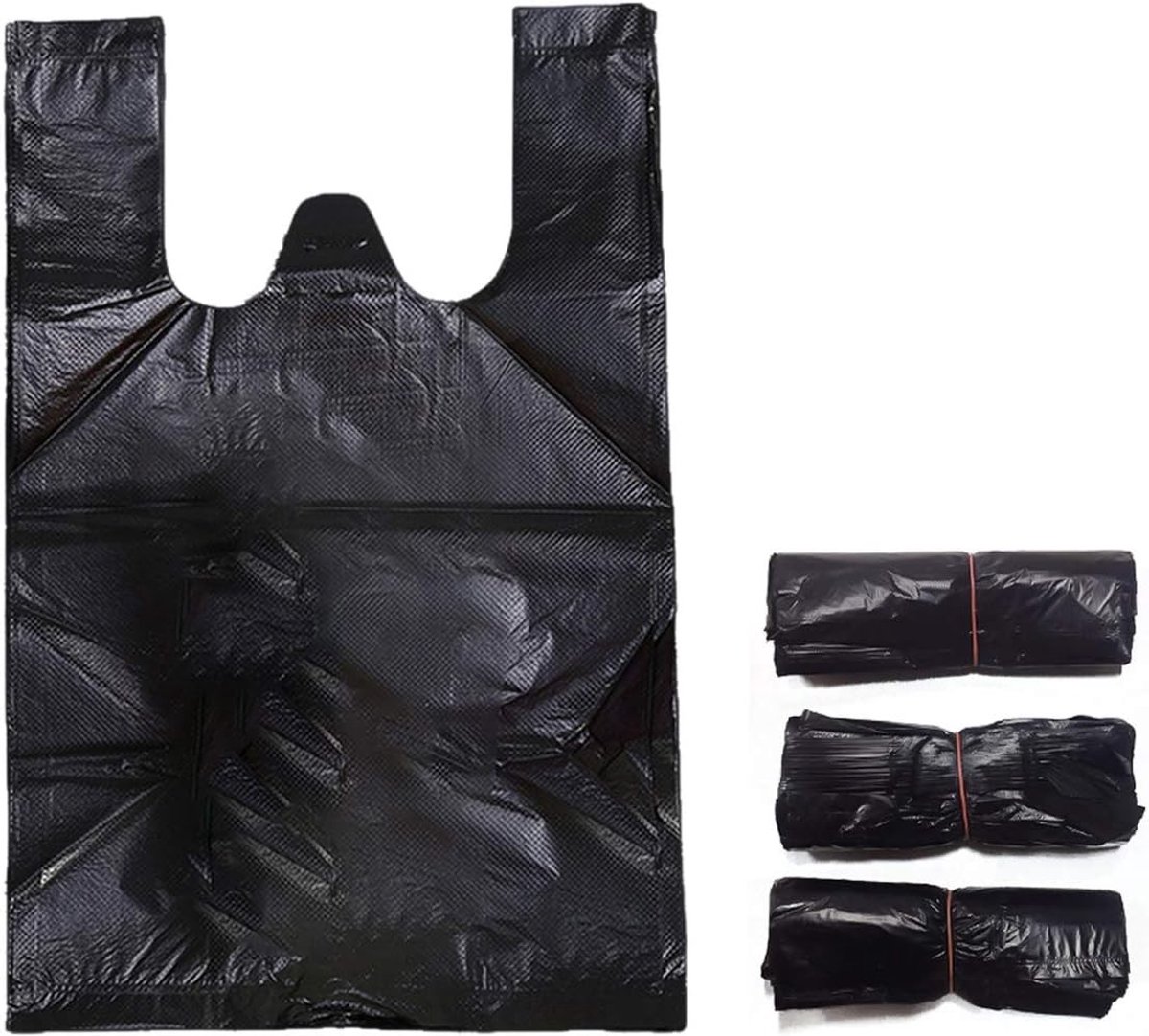 Zwarte Vrouwen Sanitaire Afvalzakken - Pack van 300 - 18x26 cm