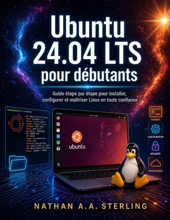 Ubuntu 24.04 LTS pour débutants - cover