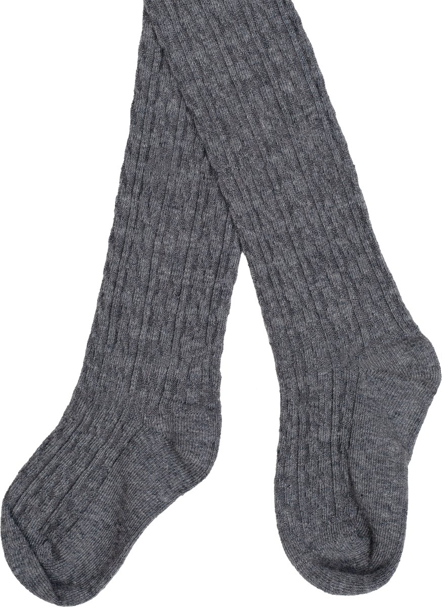 iN ControL 2pack CABLE tights grey melange 74/80