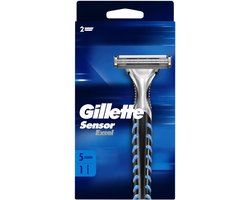 Gillette scheermes Sensor Excel + 5 blades