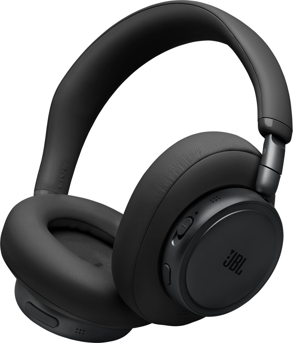 JBL Live 780NC met GRATIS JBL OPBERGZAKJE - NIEUW - Draadloze Noise Cancelling Koptelefoon - Bluetooth Over-Ear - 80 uur batterij - Hi-Res Audio - Multipoint - JBL Signature Sound - Zwart thumbnail 2