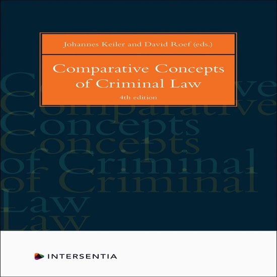 Comparative Concepts of Criminal Law - cover