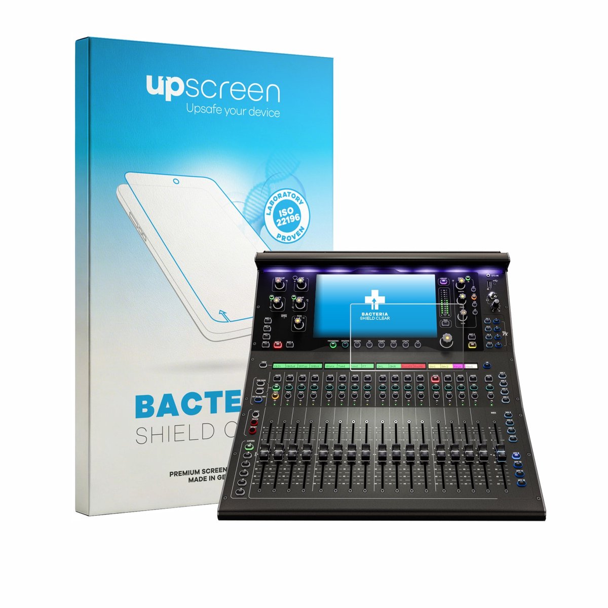 upscreen - Screenprotector voor Allen&Heat SQ5 Plus - Folie Beschermfolie transparant antibacterieel