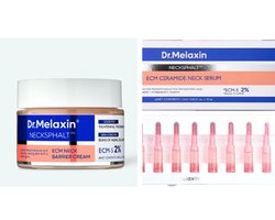 Dr. Melaxin Necksphalt cream 50 ml + Dr. Melaxin Necksphalt ECM Ceramide Neck Serum 10 ml - Bundel