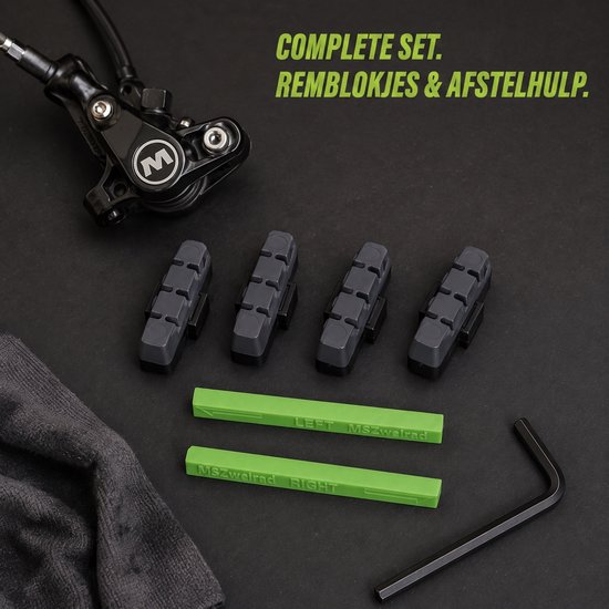 Magura 4x Original Remblokjes HS11 HS33 + MSZweirad Afstelhulp - Set voor Hydraulische Velgremmen van Magura — afbeelding 5