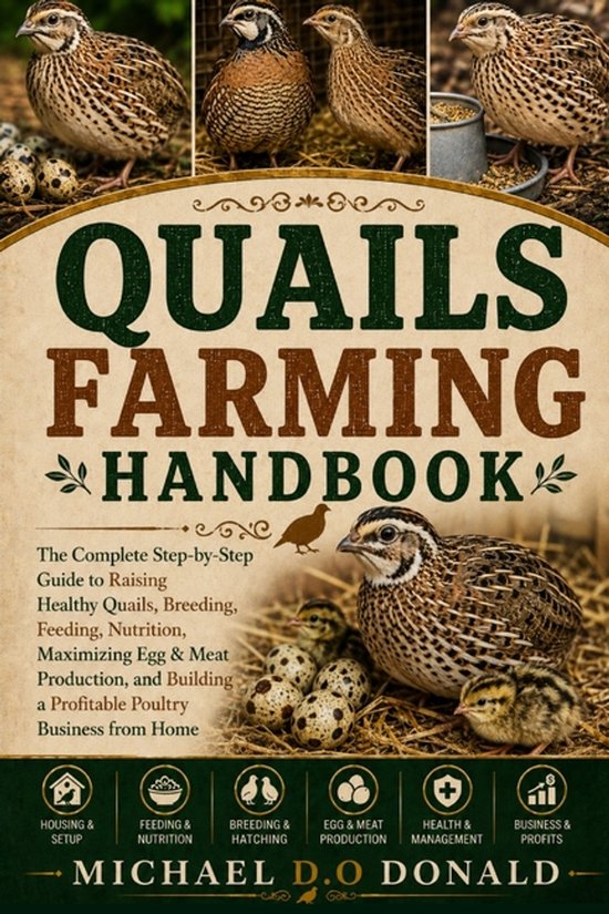 Quails Farming Handbook - cover