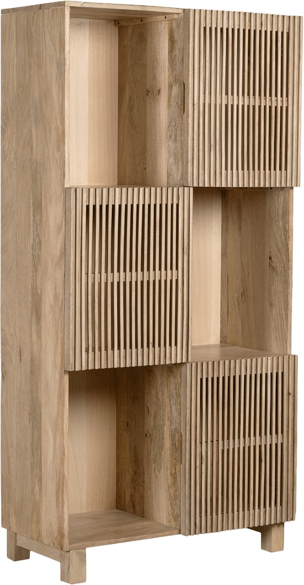 Lewis & Loft Wandkast Lucille - FSC®-gecertificeerd mangohout - Bruin