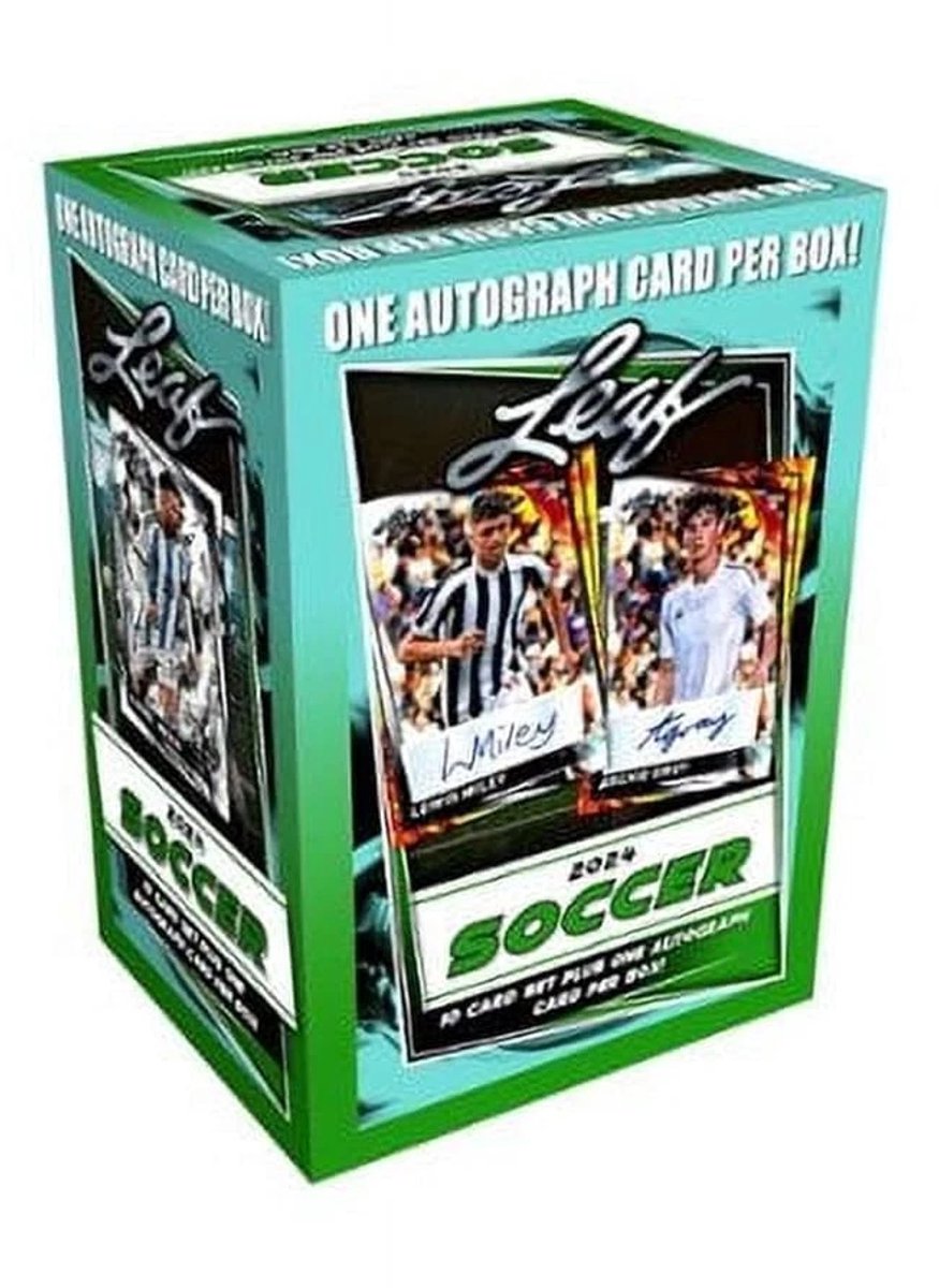 2024 Leaf Soccer Blaster 10 cards + 1 Autograph guaranteed