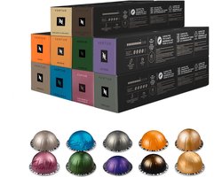 Nespresso - Vertuo - Favorieten Pakket - Koffiecups - 100 capsules