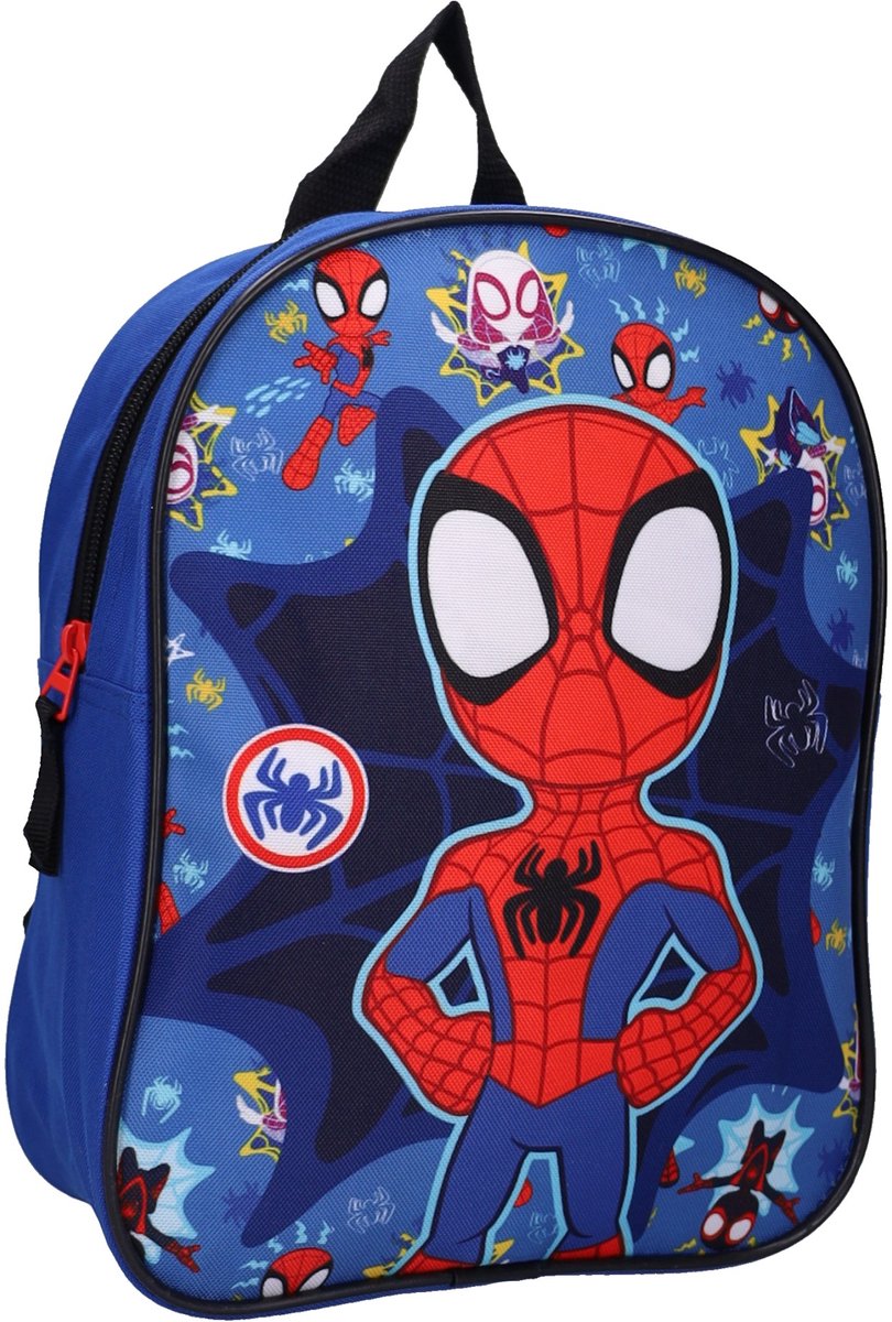 Spidey Go Webs Go Rugzak - 29 x 22 x 9 cm - 5.7L - Blauw