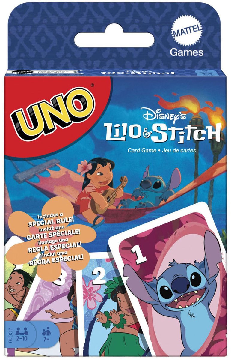 Mattel Games UNO Lilo & Stitch Kaartspel — afbeelding 13