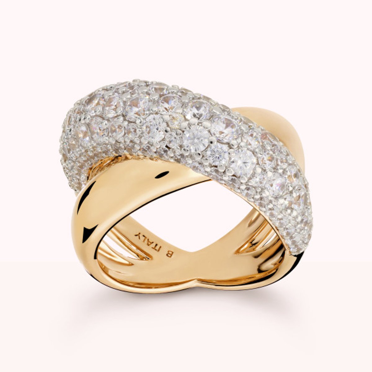 Bronzallure X Ring Half Set WSBZ02589Y.WR-14 Brons 54