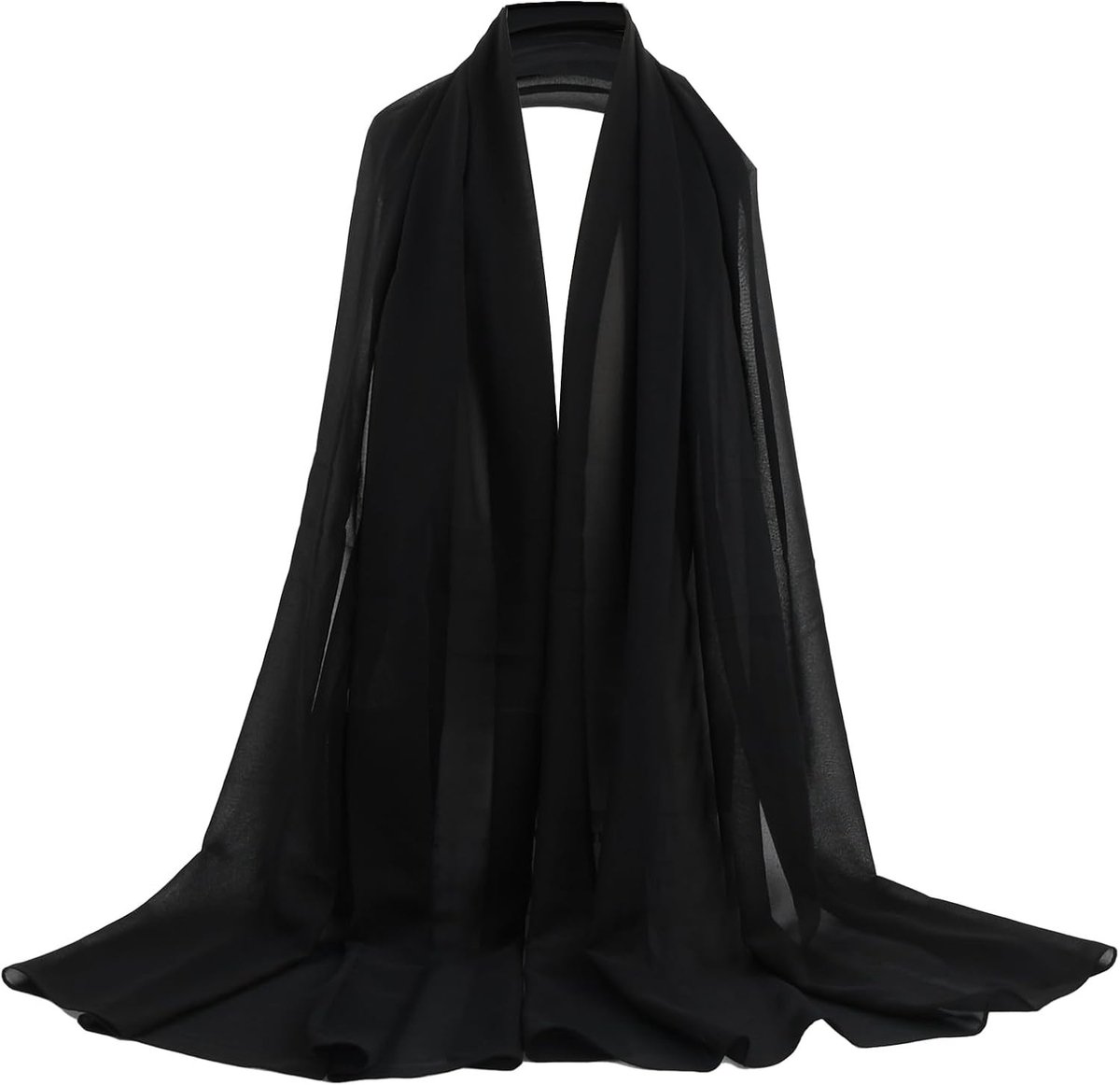 Elegante Chiffon Sjaal voor Vrouwen - Ideaal voor Bruiloften, Avondjurken en Ceremonies - 180 x 70 cm