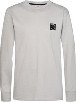 Petrol Industries - Jongens Longsleeve T-shirt met borstzak forgehill - Zwart - Maat 116