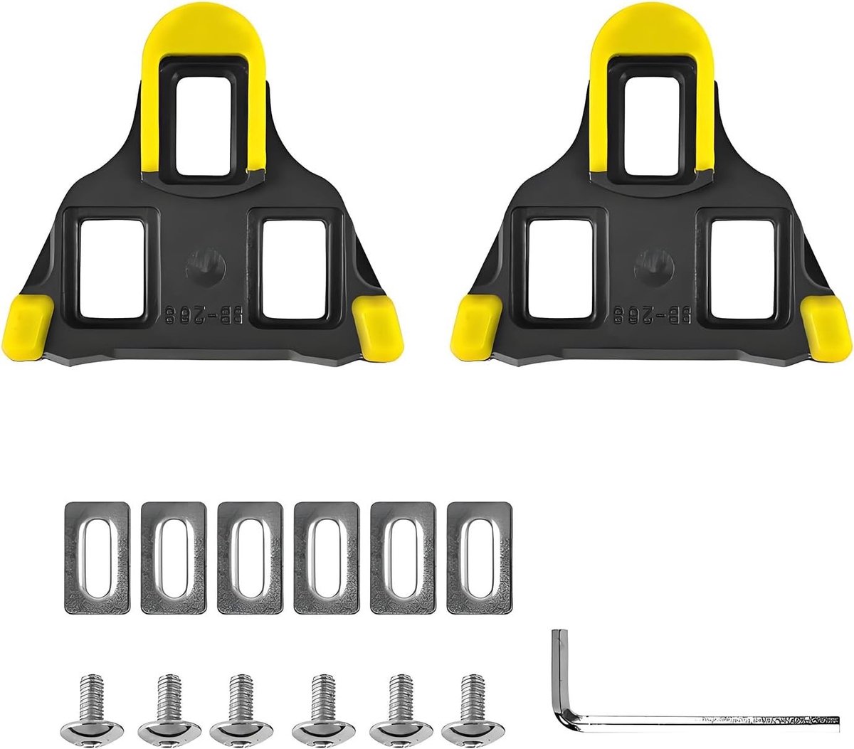 Fietschoenen set met pedalen en antislip ontwerp, ideaal voor racefietsen en mountainbikes, perfect voor binnen en buiten gebruik