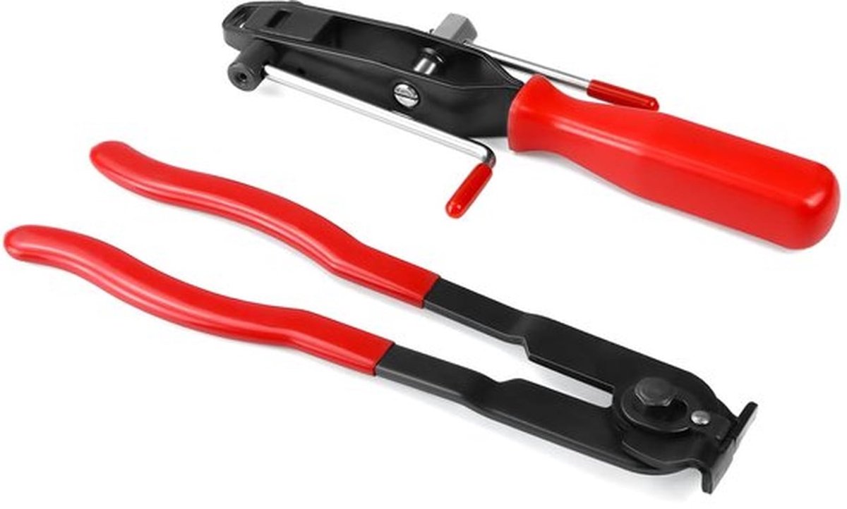 2 Stuk Auto-ashoezenklemmen, Slangklemmen, Slangklemmen met Rubberen Grip voor Auto SUV