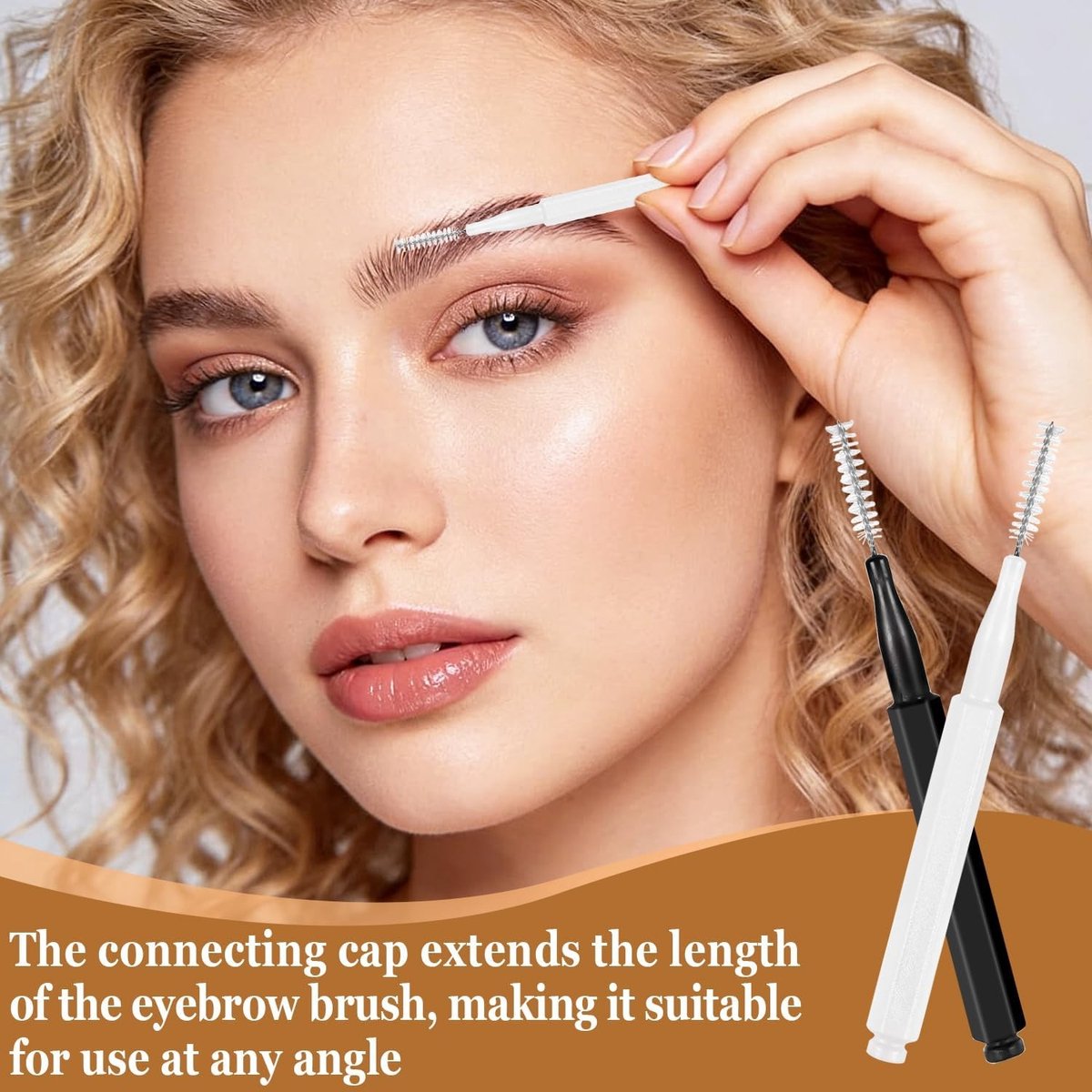 40 Stuks Wenkbrauw- en Wimperborstels met Deksel | Microborstels voor Wenkbrauw- en Wimperlifting - Professionele Extension Tools voor Perfecte Wenkbrauwen en Wimpers