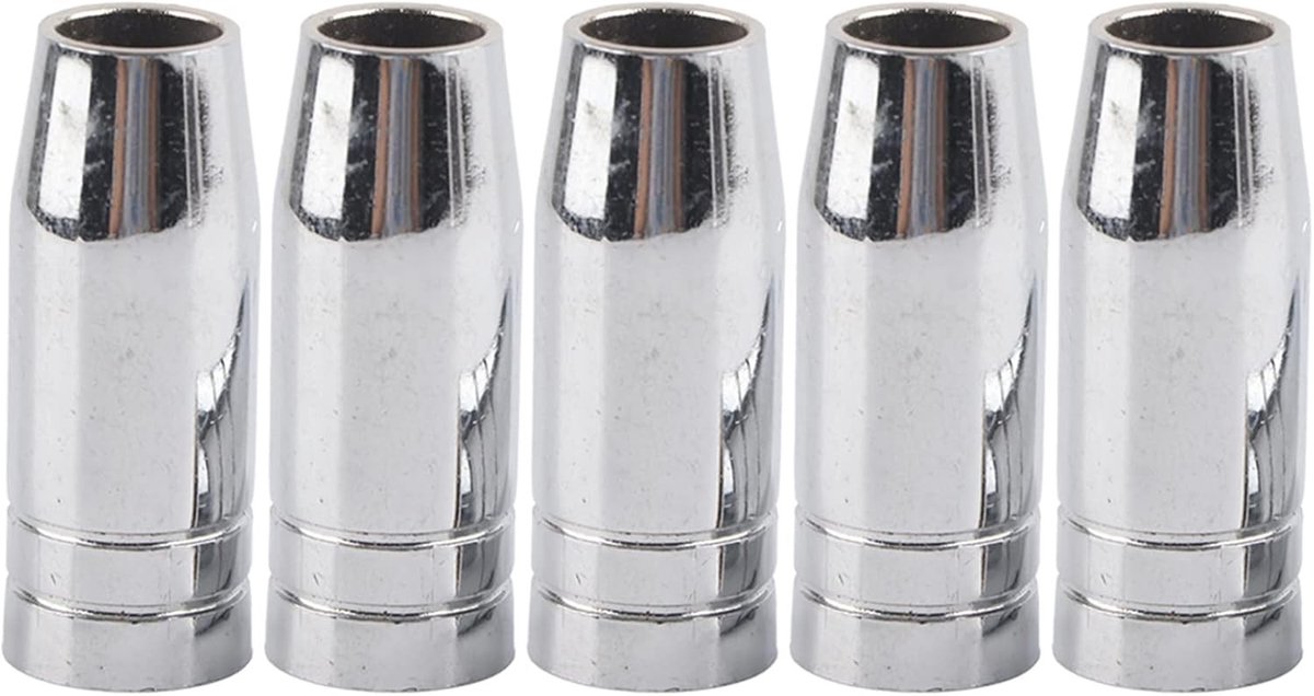 Conische Gasmondstukken voor MIG MAG Lasapparatuur, 5 Stuks van 15mm voor Lasmachines en Toebehoren