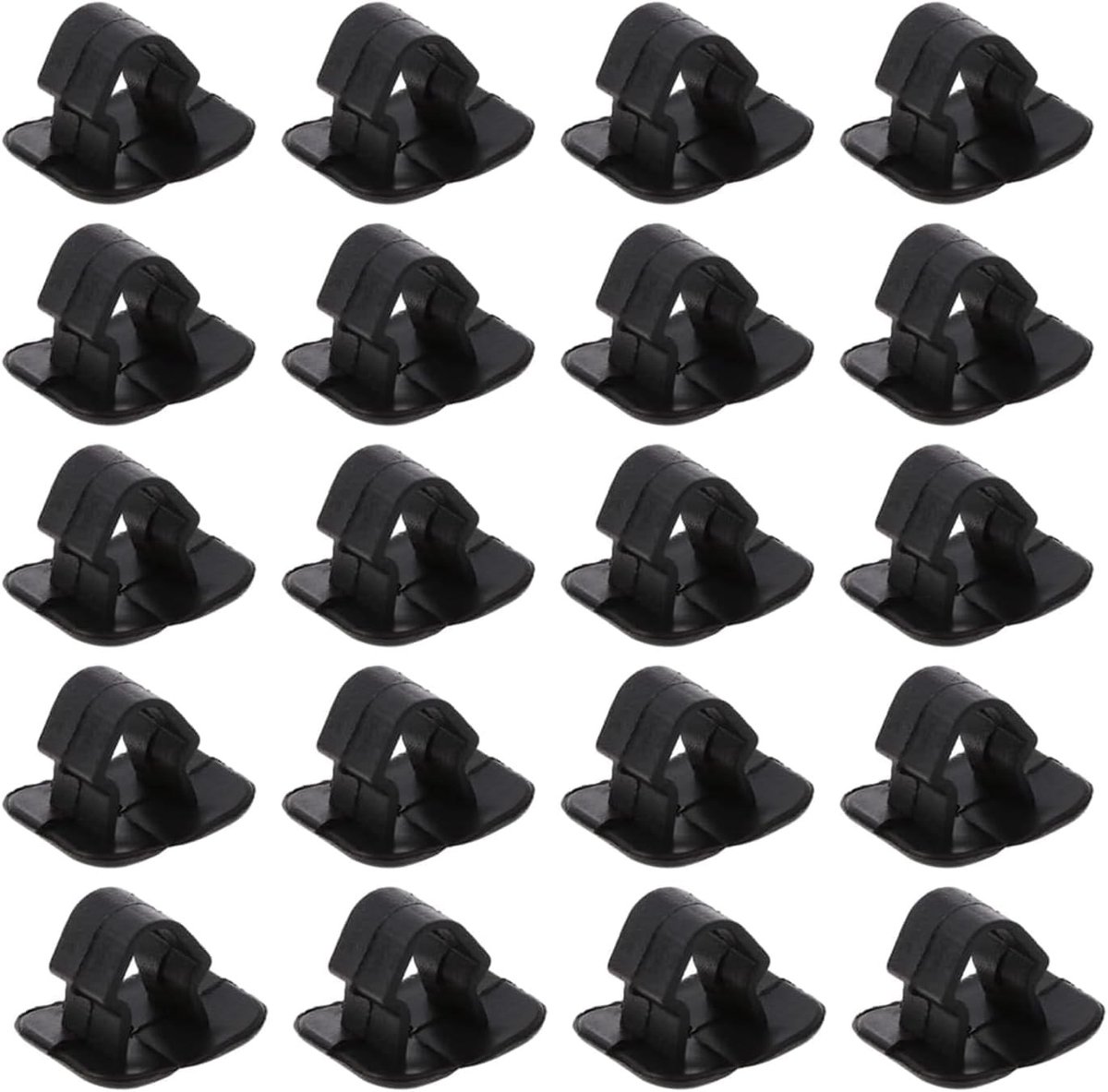 20 stuks bevestigingsclips voor isolatiematten, autokap en stoelkap - Duurzame en stevige clips voor optimale isolatie
