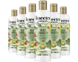Inecto Naturals Avocado Silky Smooth Conditioner - 6 x 500ml - Voordeelverpakking