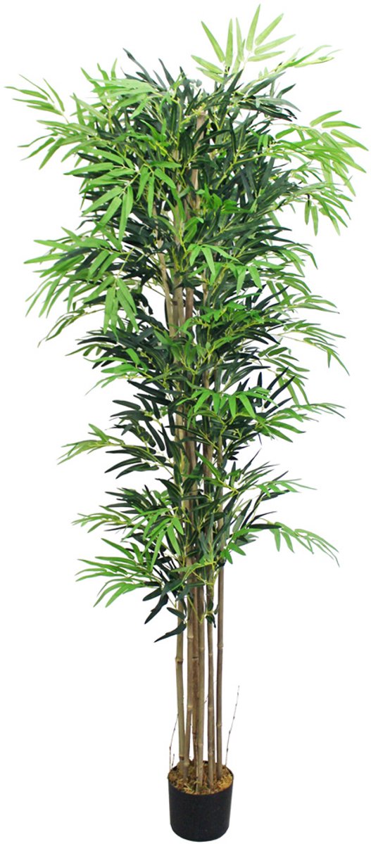 Valse Kunstmatige Plant Bamboe Decoratie Plant Echt Hout 213cm DECOVEGO