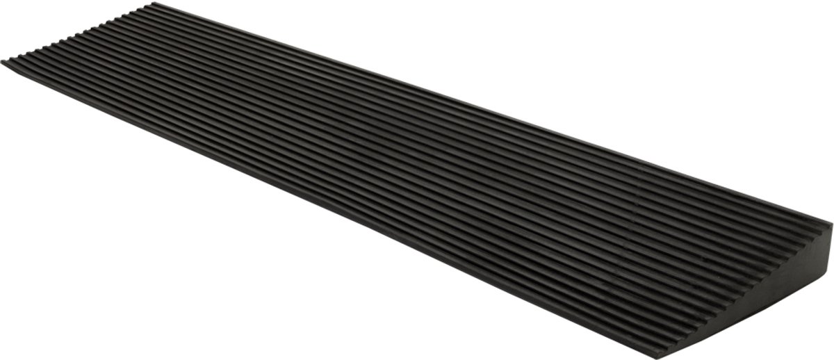 Rubberen oprit – Toegangsoprit, stoeprandoprit, rolstoeloprit, opritwig, drempeloprit, drempelhulp, opstapoprit – Hoogte: 40 mm – Kingpower