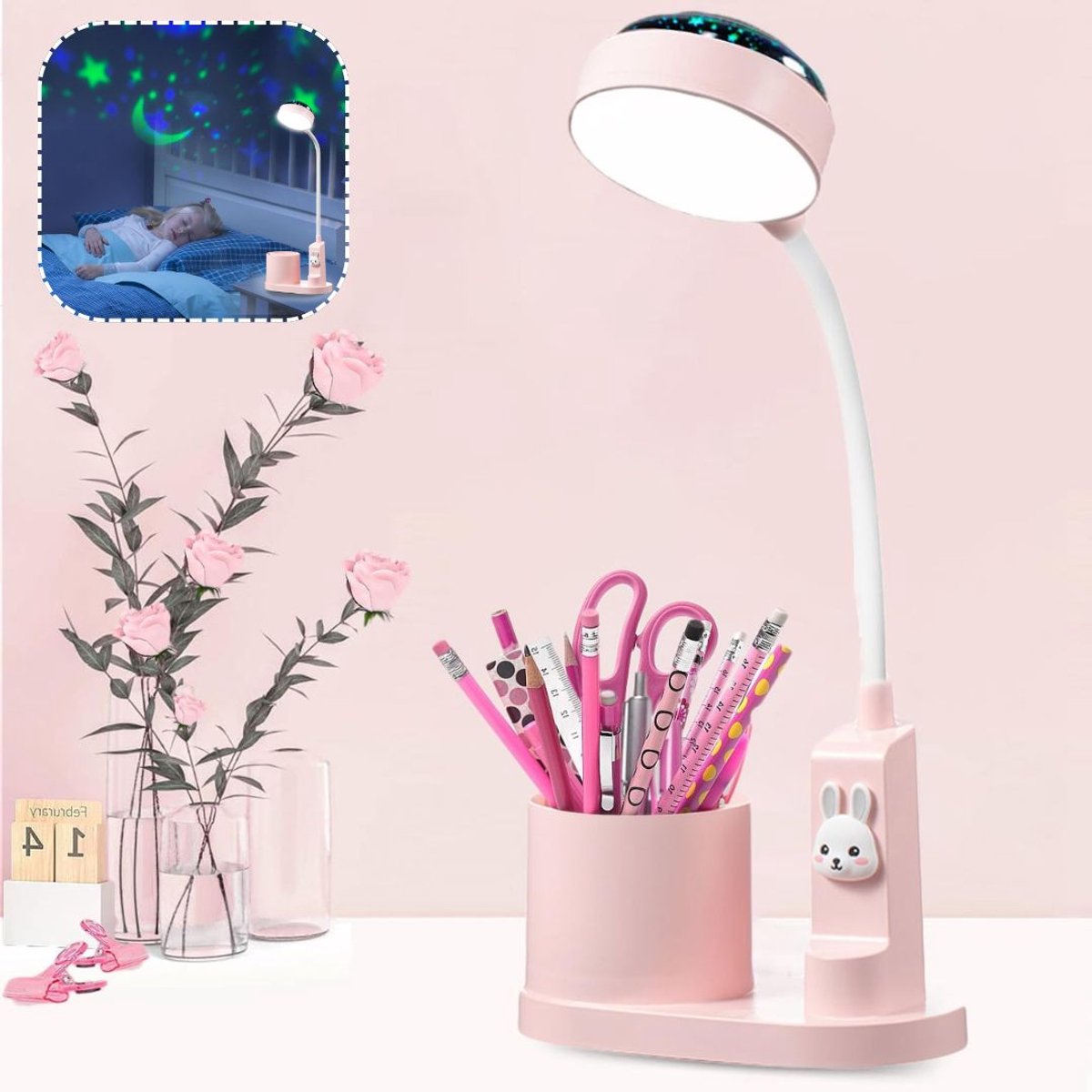 CLGP® Bureaulamp Kinderkamer - Tafellamp - Daglichtlamp